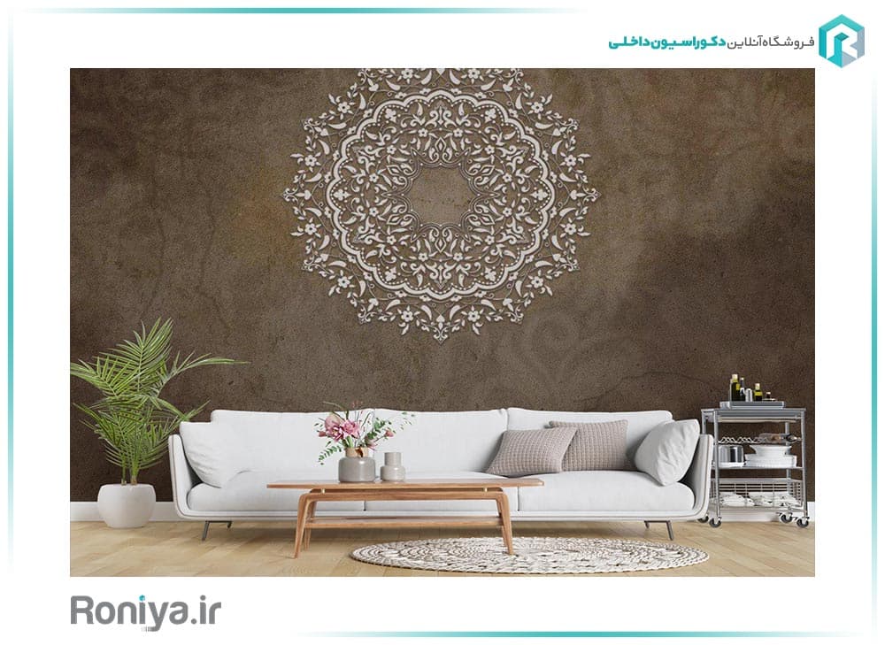 پوستر دیواری طرح کلاسیک جدید برای پذیرایی LX-95
