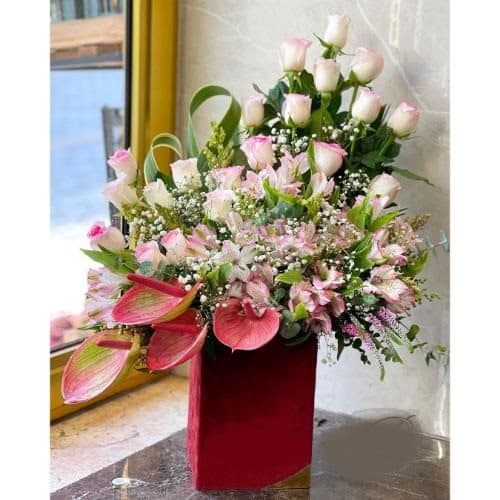 گل و هدیه برای وزیر pe296