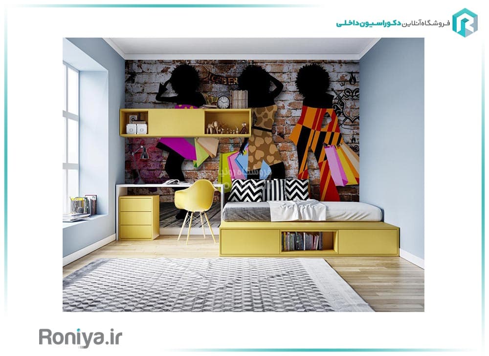 پوستر سه بعدی آرایشگاه — تصویر ۴