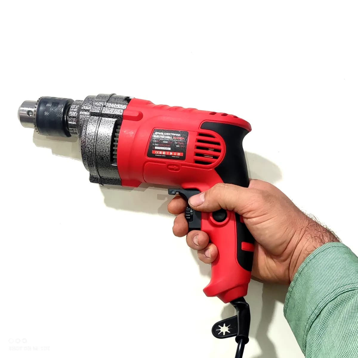 دریل 10 نیم تنه فلزی ادون مدل ED8005A — تصویر ۲