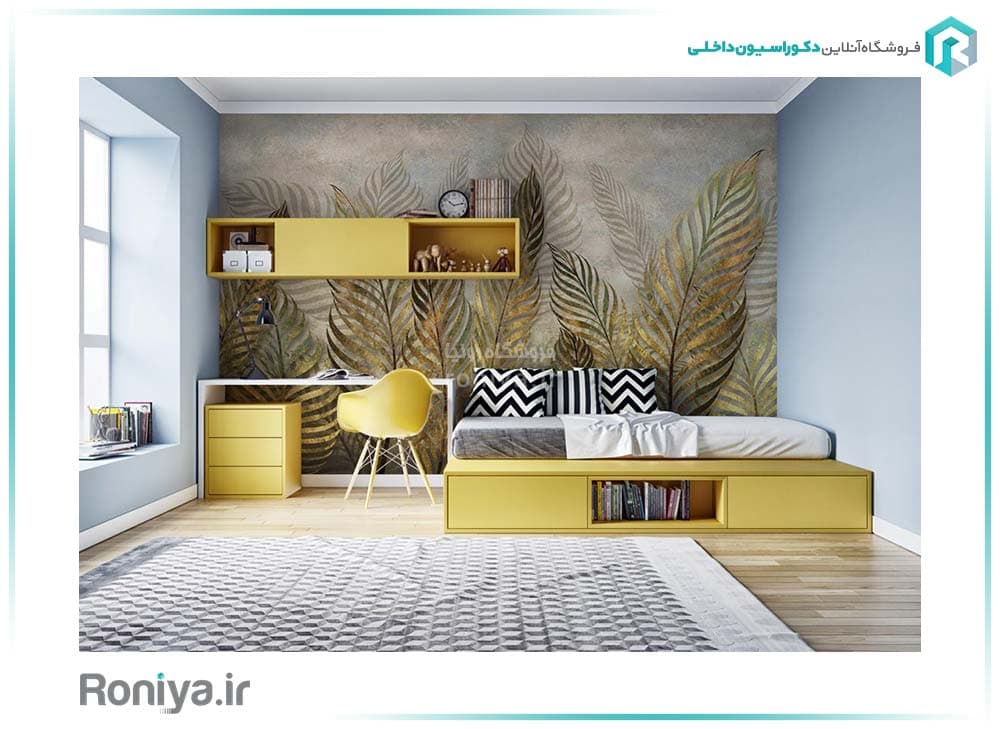 پوستر دیواری لوکس پشت تلویزیون — تصویر ۴
