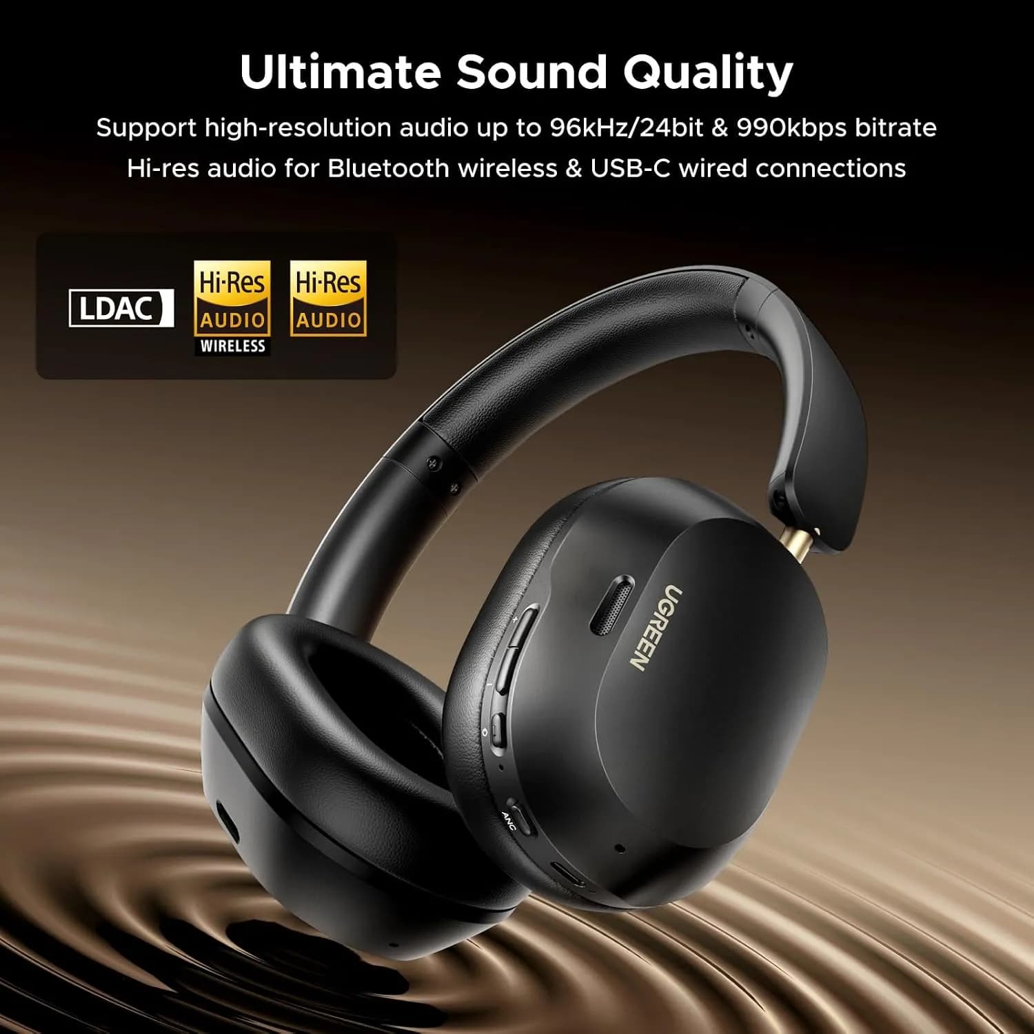 هدفون بی سیم یوگرین UGREEN HiTune MAX 5C HP203 — تصویر ۳