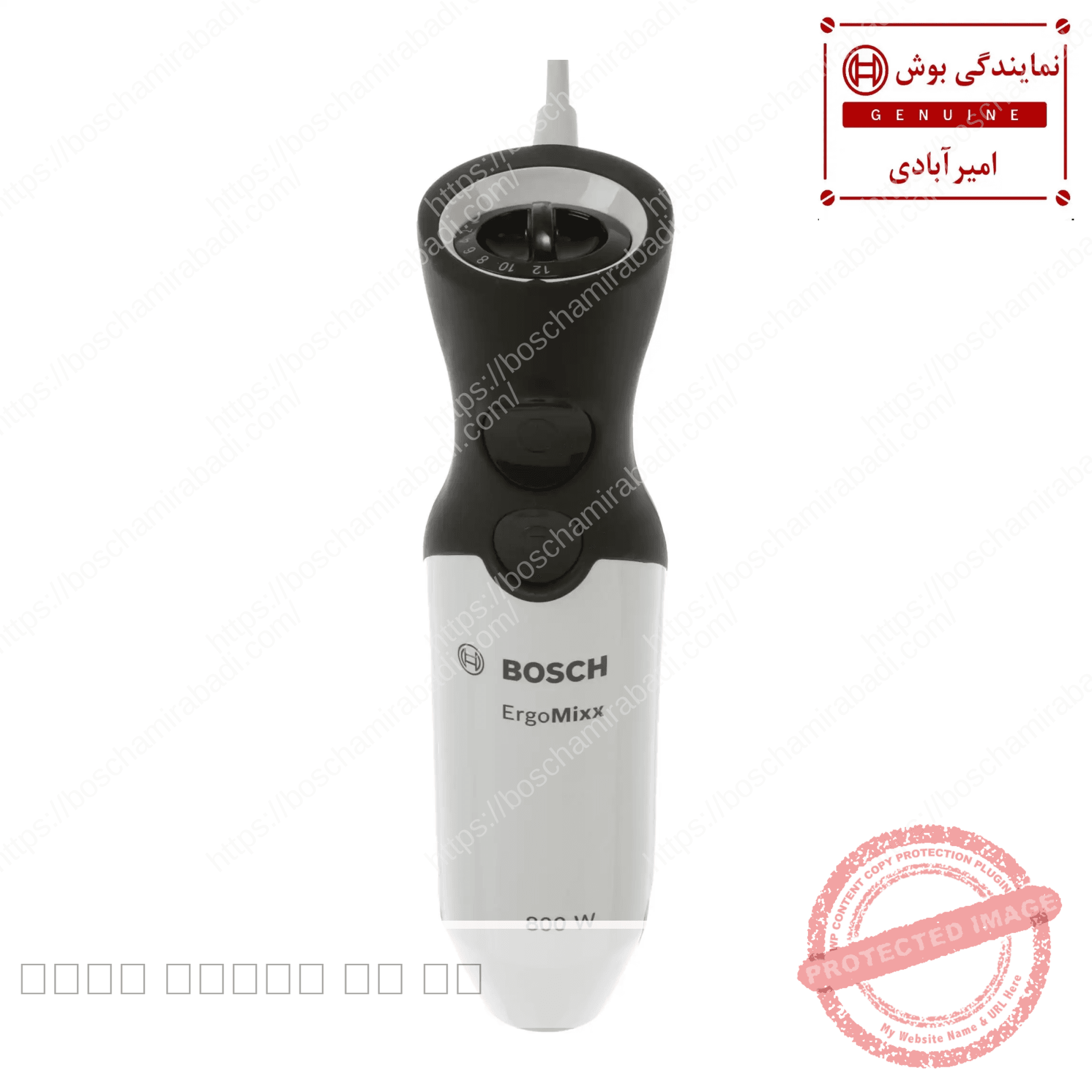 موتور کامل خردکن بوش اورجینال کد: 12027525 — تصویر ۲