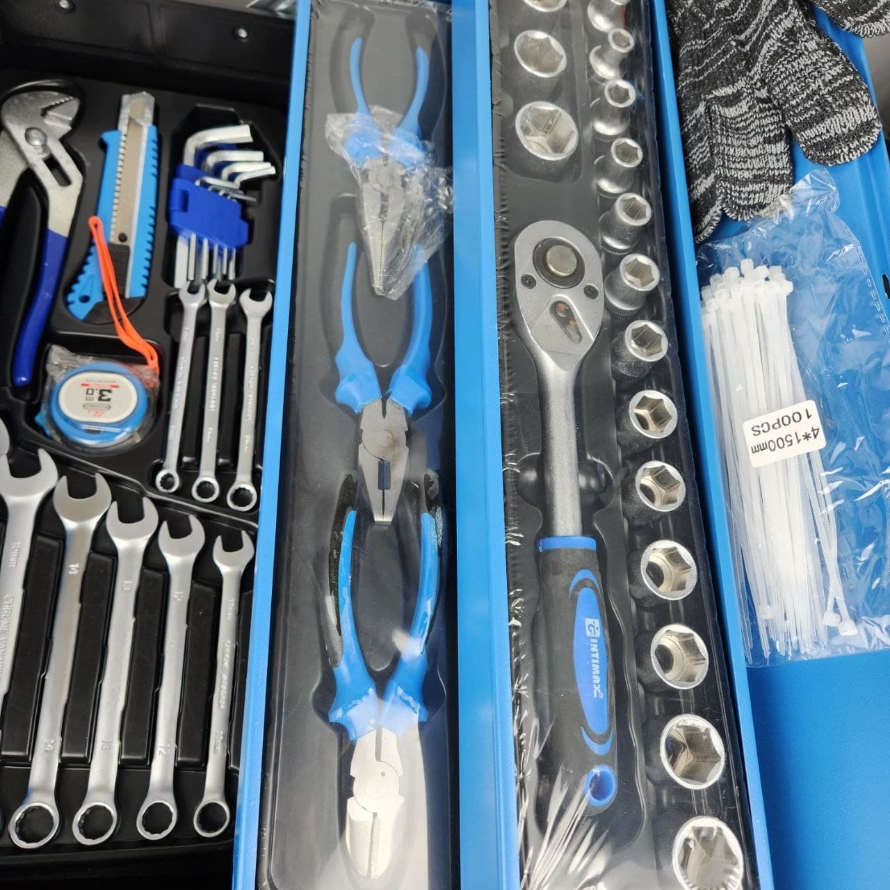 جعبه بکس و ابزار ۸۵ پارچه اینتیمکس مدل 4020 — تصویر ۴