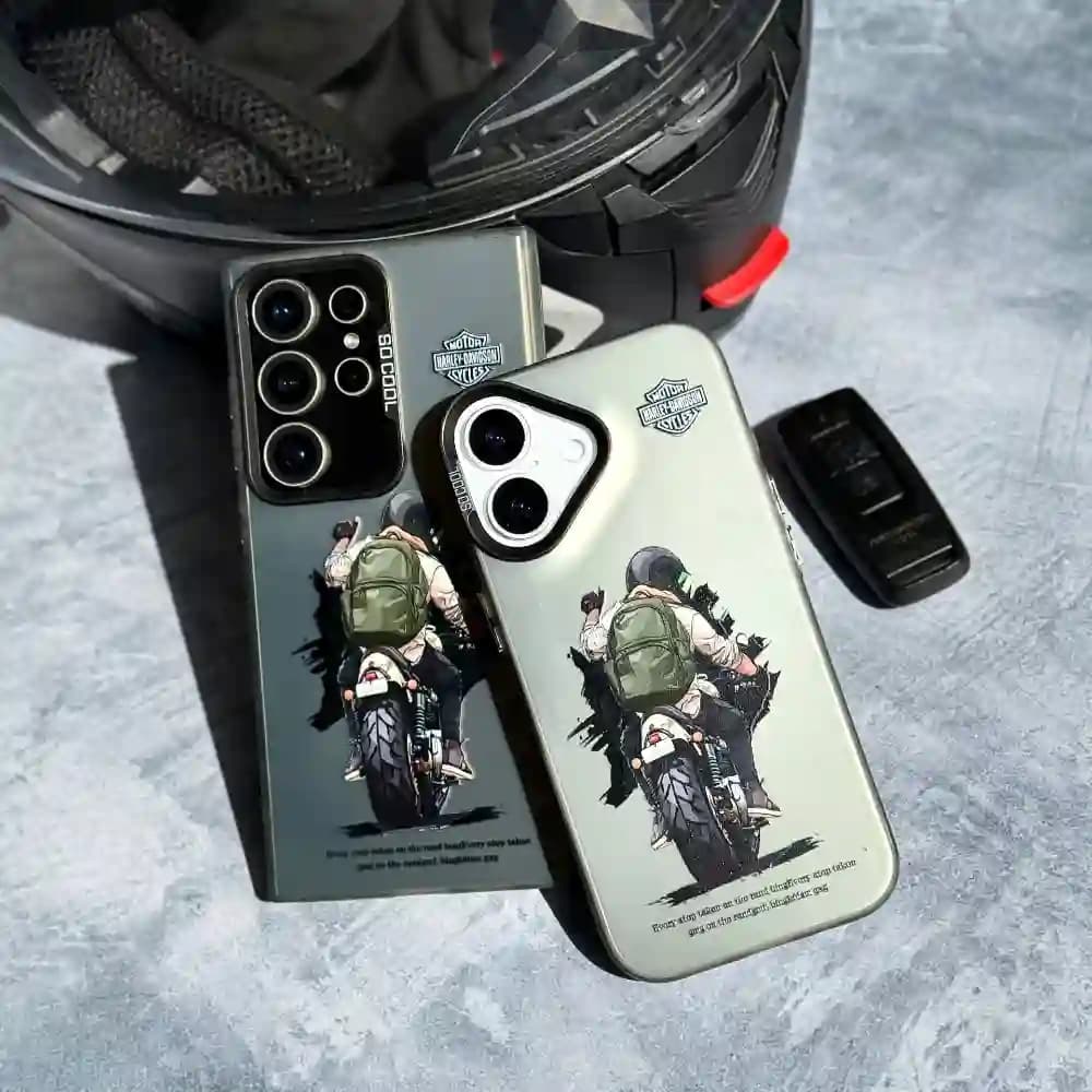 قاب موتور سوار مدل Motor Rider برای IPHONE 16