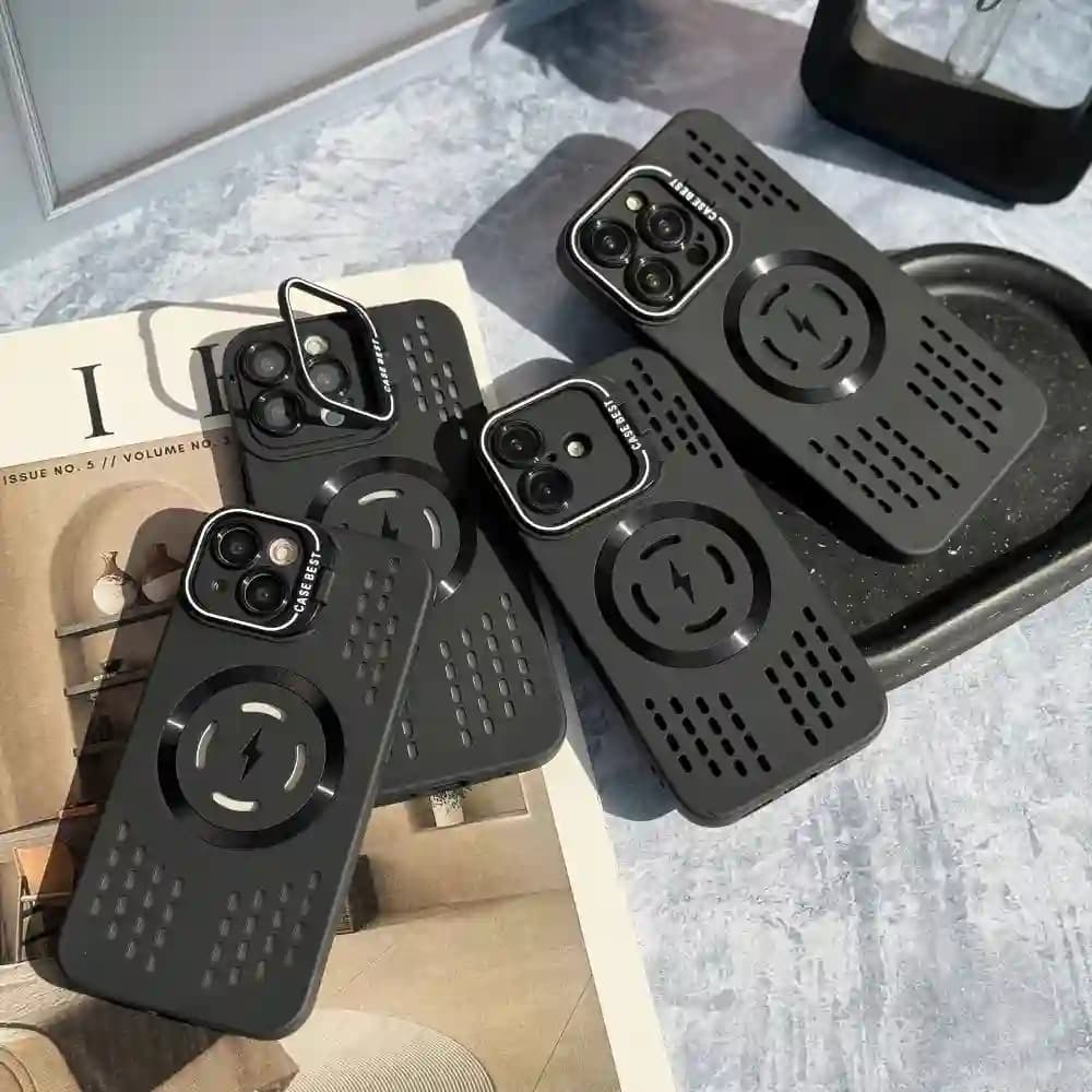 قاب مگ سیف مدل Black Force برای IPHONE 13 — تصویر ۲