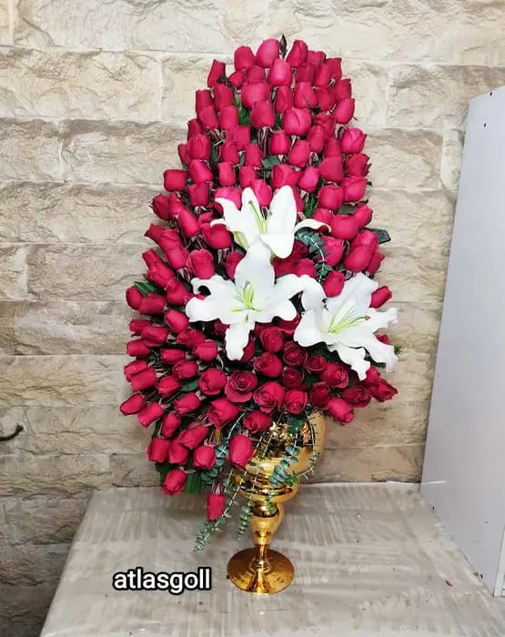جام رز قرمز طرح هیوا