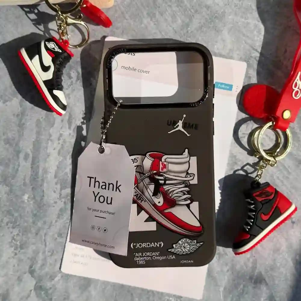قاب جردن مدل Jordan RED برای IPHONE 17 Pro — تصویر ۲