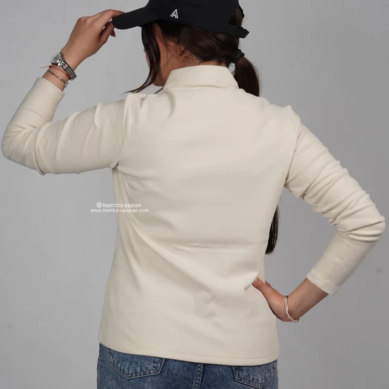 تیشرت نیم زیپ زنانه هامتو humtto 38U308B-3 — تصویر ۹