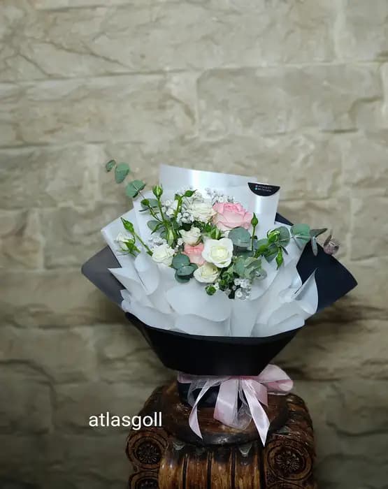 باکس گل طرح آروشا
