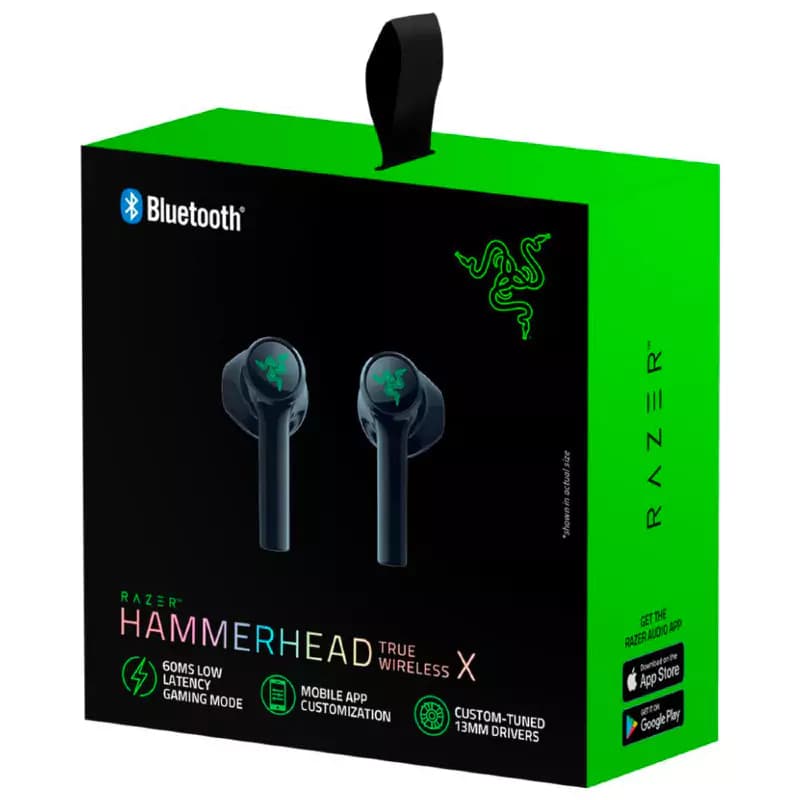 هدفون بی‌سیم گیمینگ Razer Hammerhead True Wireless X — تصویر ۵