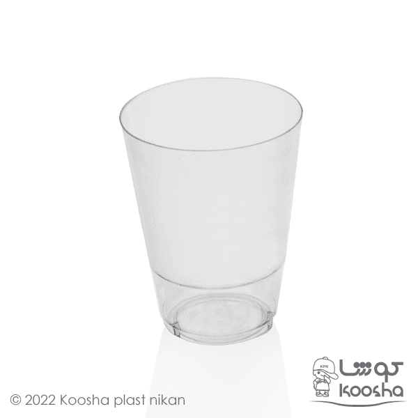 لیوان یکبارمصرف نگین 220 سی سی ساده