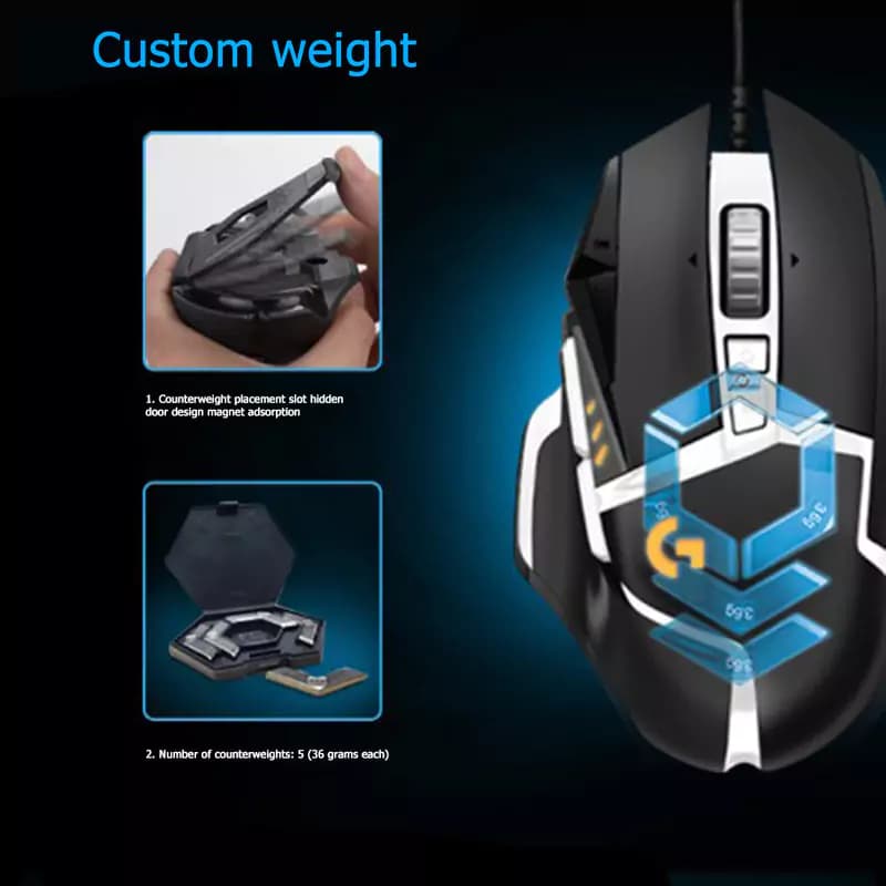 موس گیمینگ Logitech G502 SE — تصویر ۳