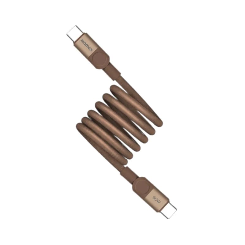 کابل مگنتیک ۱۰۰ وات مومکس | Momax 100W Magnetic USB-C to USB-C Cable 1m DC35
