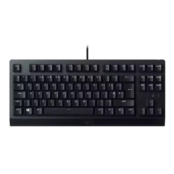 کیبورد گیمینگ ریزر مدل Razer Blackwidow V3 TKL Yellow SW