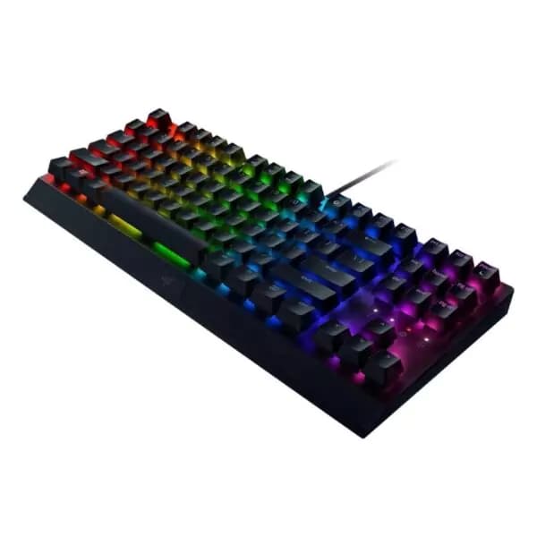 کیبورد گیمینگ ریزر مدل Razer Blackwidow V3 TKL Yellow SW — تصویر ۳