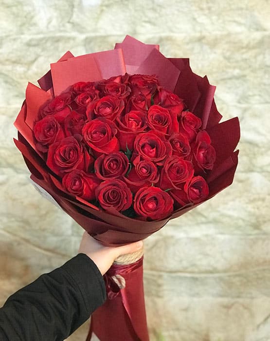 دسته گل گرد شادان کد 945