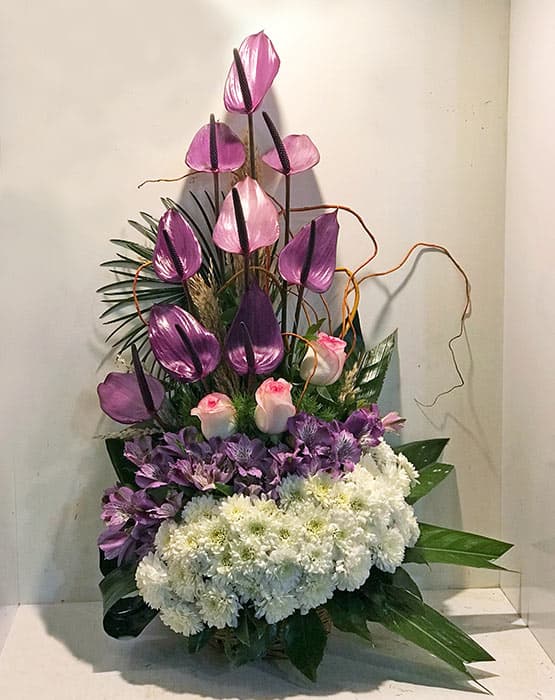 سبد گل کد 932