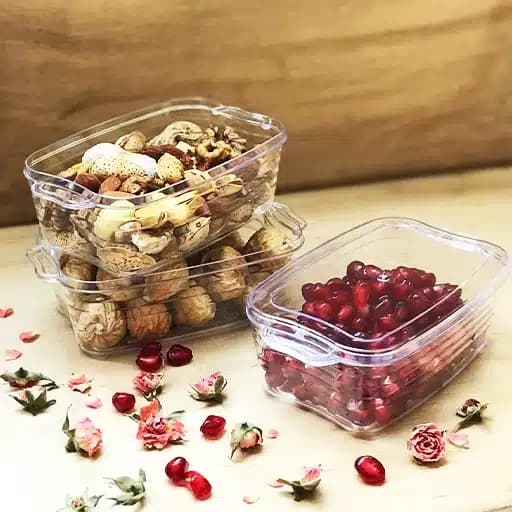 ظرف یکبار مصرف الگانس 250 سی سی درب دار — تصویر ۳