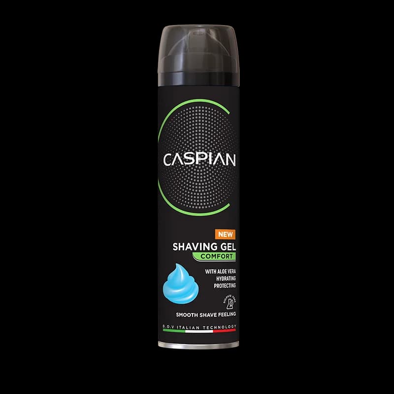 اسپری ژل اصلاح برای پوست ها معمولی Comfort حجم 200 میل کاسپین