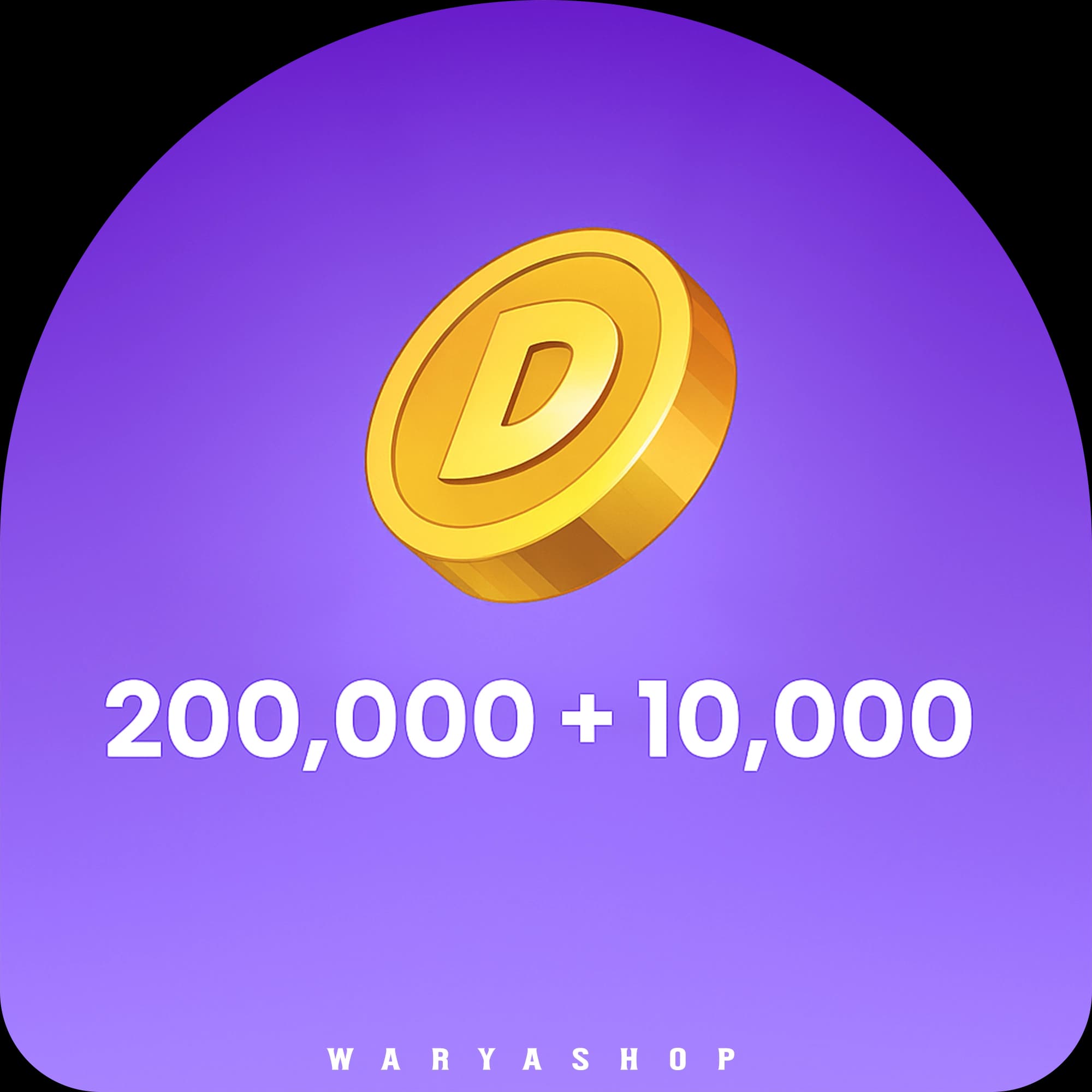 210000 سکه داز لایو