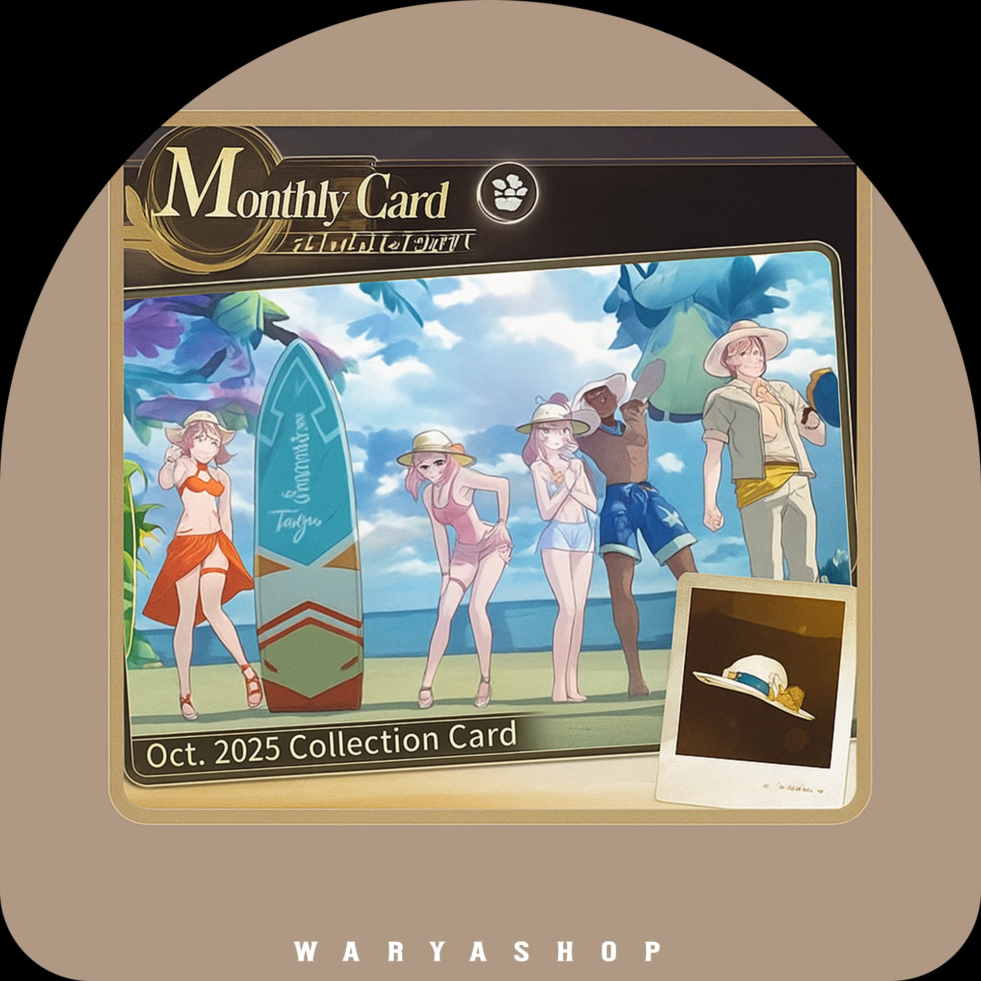 Monthly Card بازی بلو پروتکل: استار رزونانس