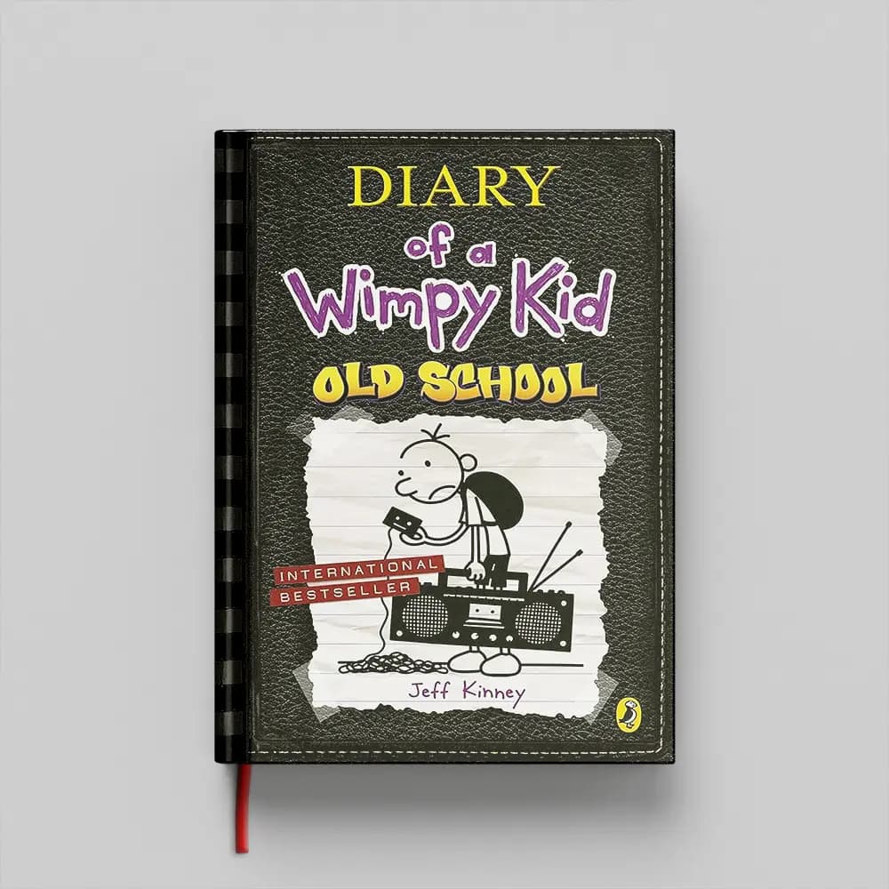 کتاب Diary Of A Wimpy Kid Old School جلد سخت (HARDCOVER)
