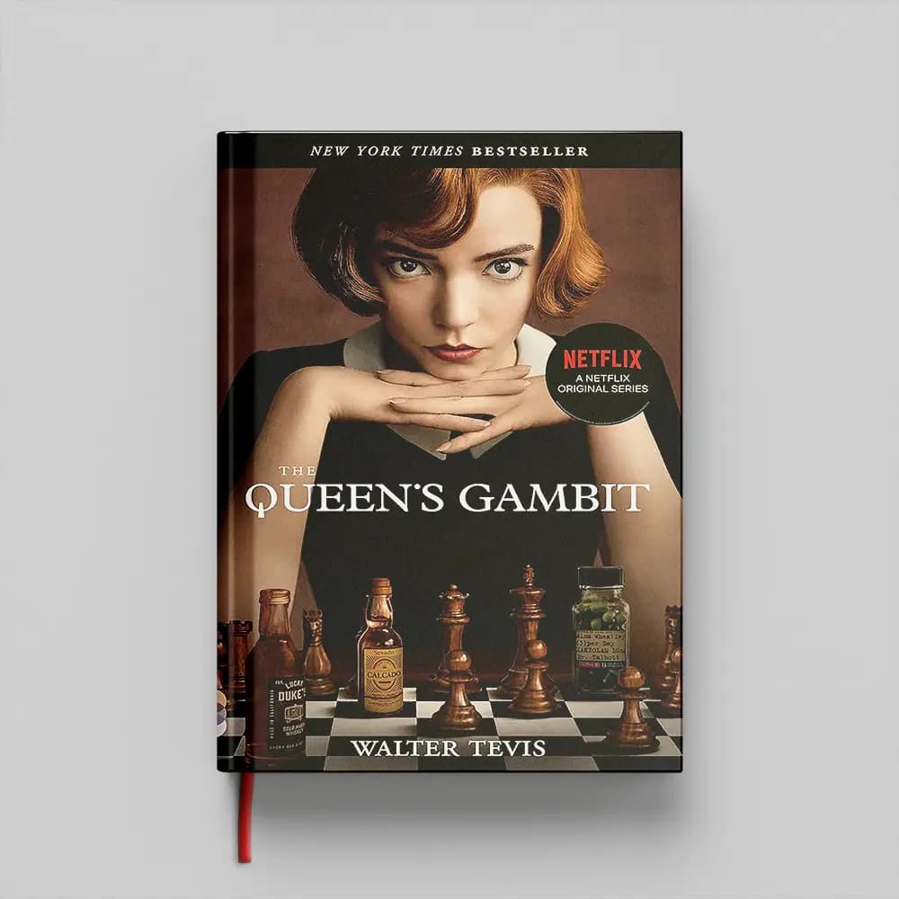کتاب The Queens Gambit جلد سخت (HARDCOVER)