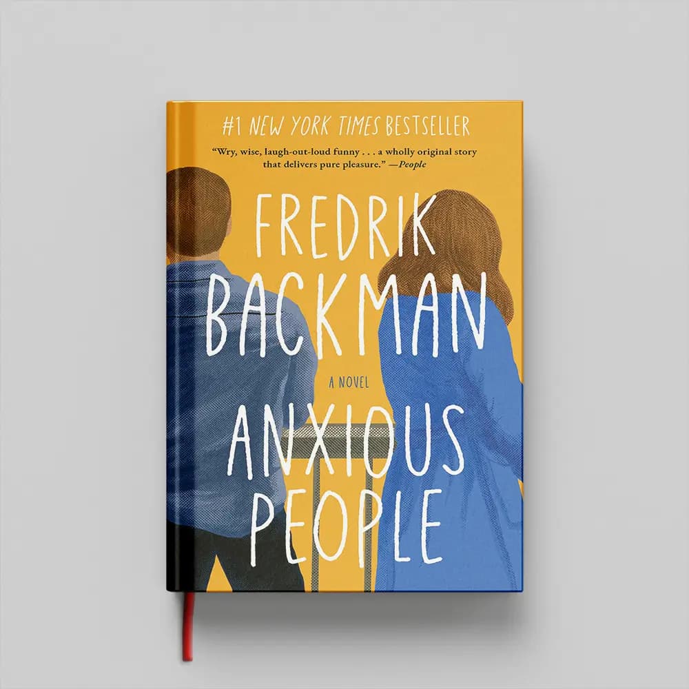 کتاب Anxious People جلد سخت (HARDCOVER)