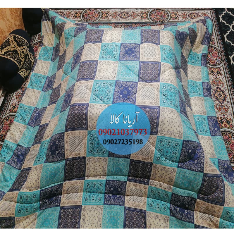 لحاف کرسی آریانا کالا مدل یلدا کد 07 سایز 400×400 سانتی متر — تصویر ۶