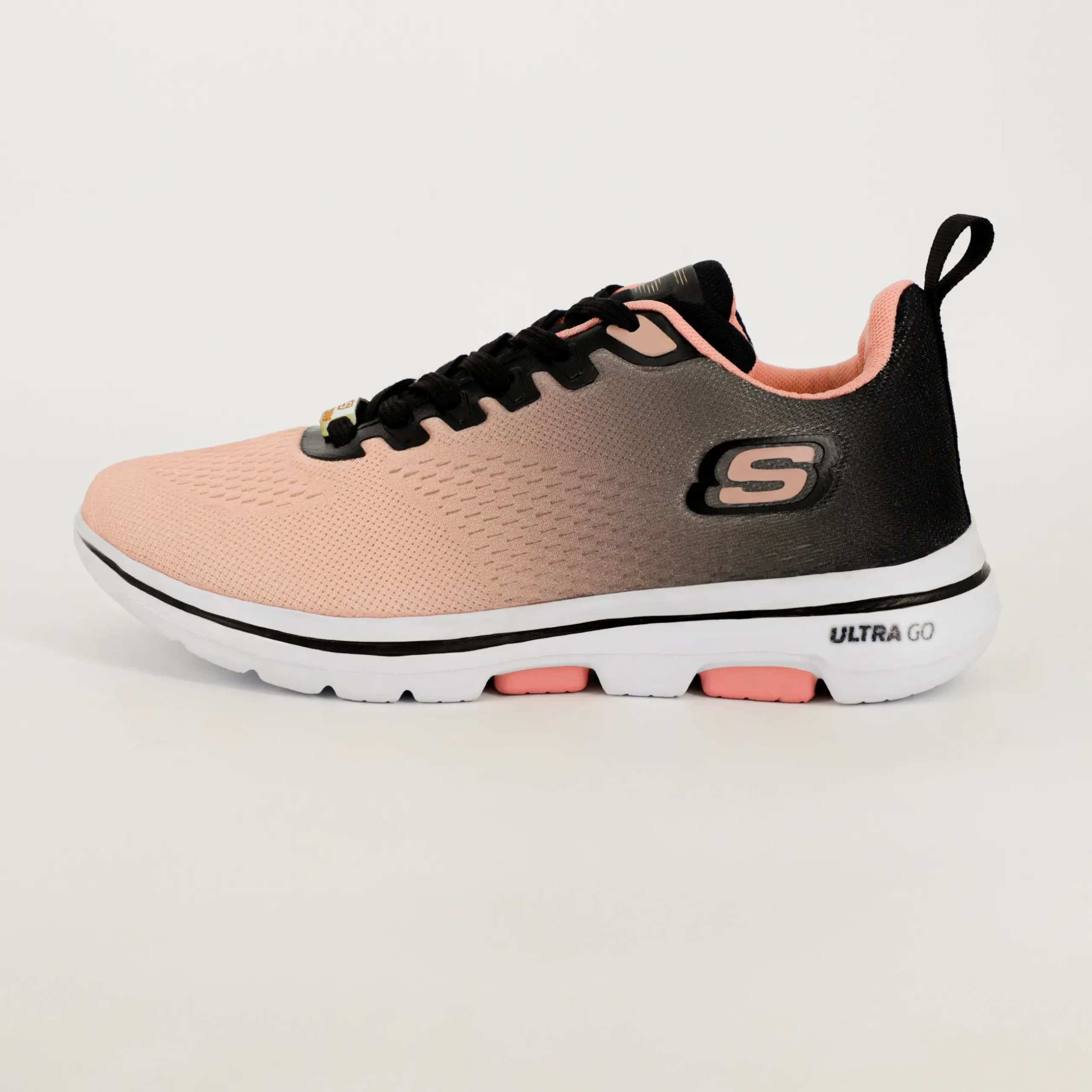 کتونی اسکیچرز Skechers طبی زنانه رنگ گلبهی کد 605 — تصویر ۴