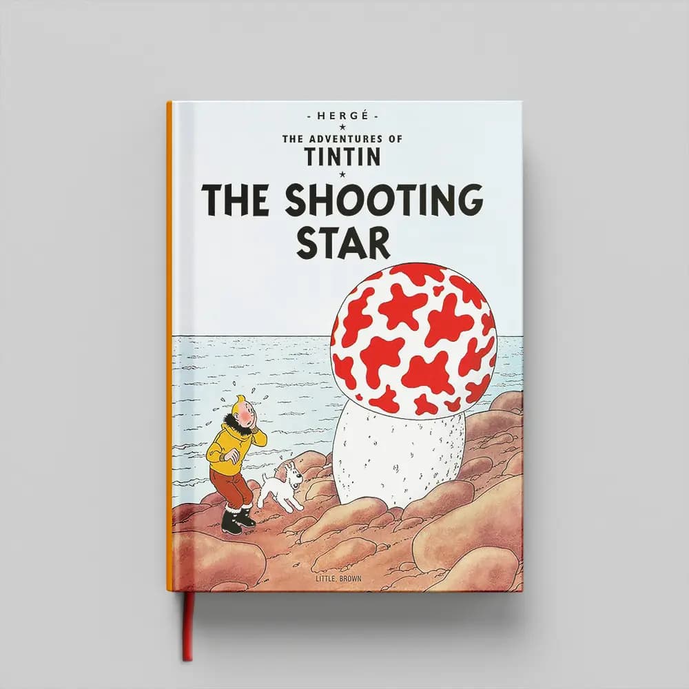کتاب Tintin The Shooting Star جلد سخت (HARDCOVER)