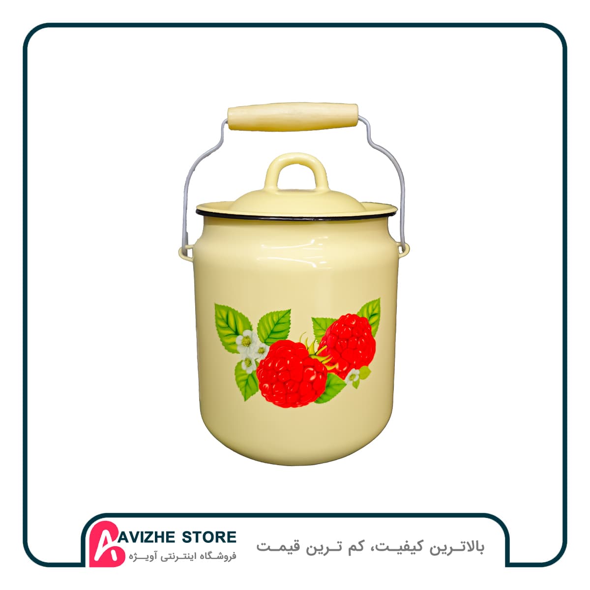 دبه روغن لعابی 3.5 لیتری روسیه طرح شاتوت