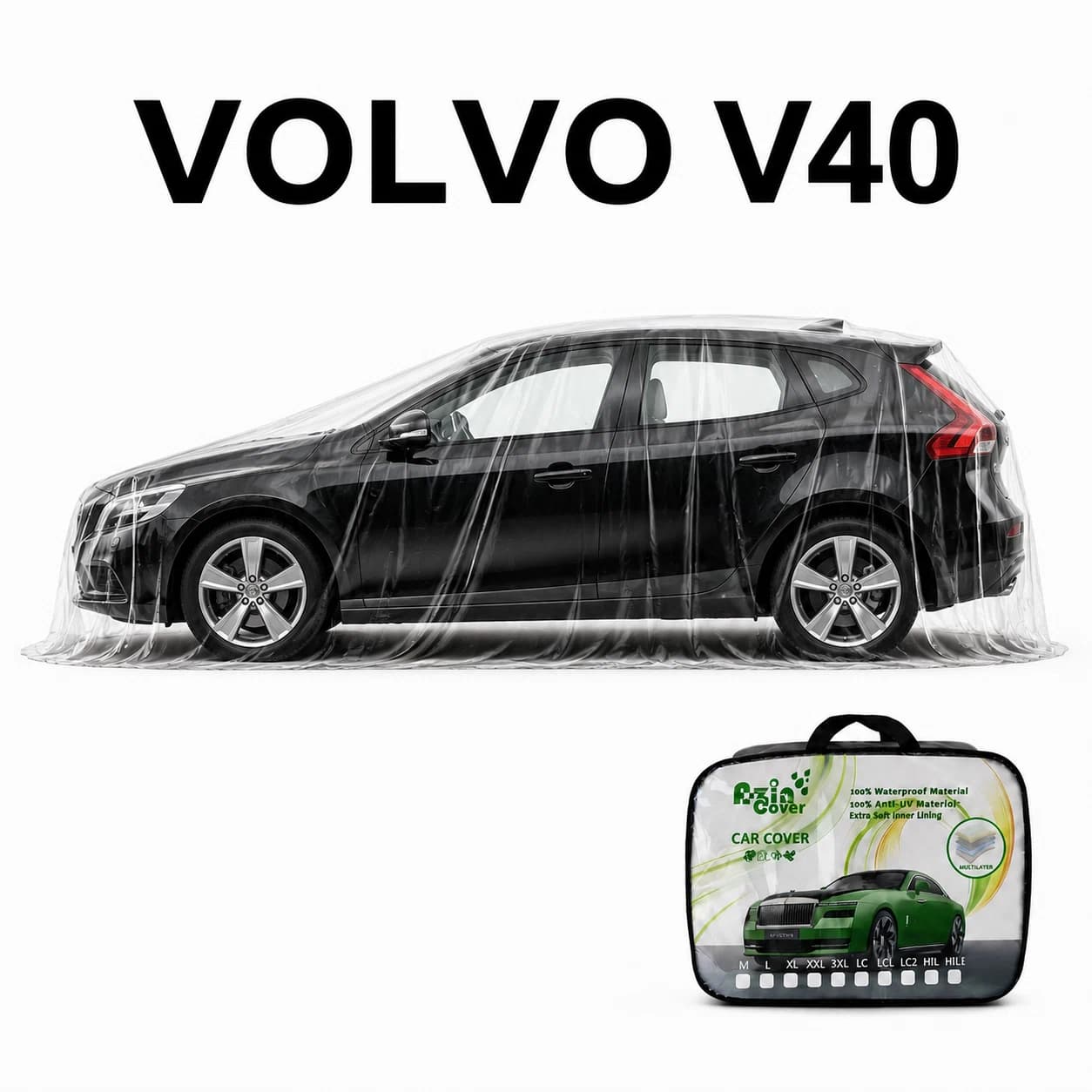 چادر 4 فصل چند لایه ولوو V40 آذین روکش