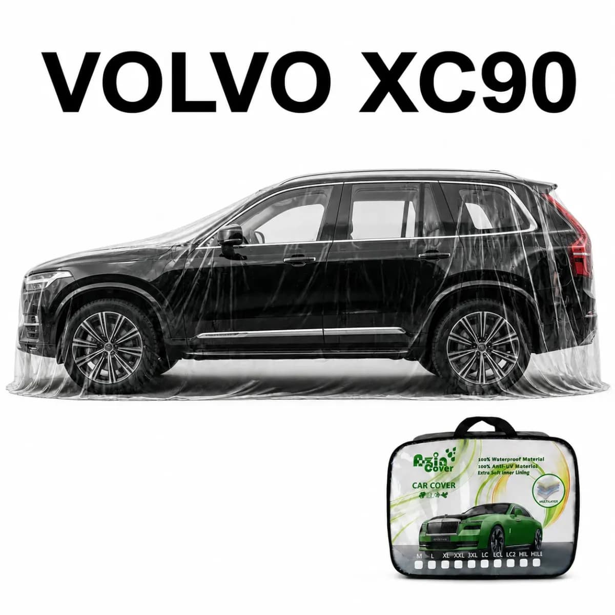 چادر 4 فصل چند لایه ولوو XC90 آذین روکش — تصویر ۹