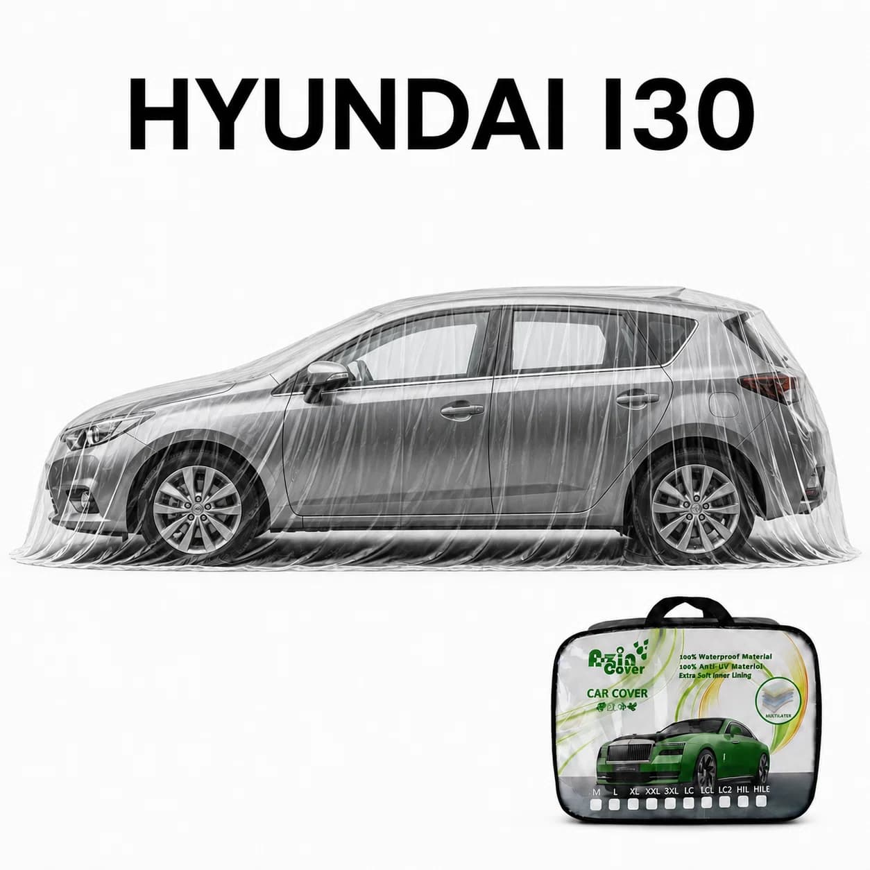 چادر 4 فصل چند لایه هیوندای I30 آذین روکش