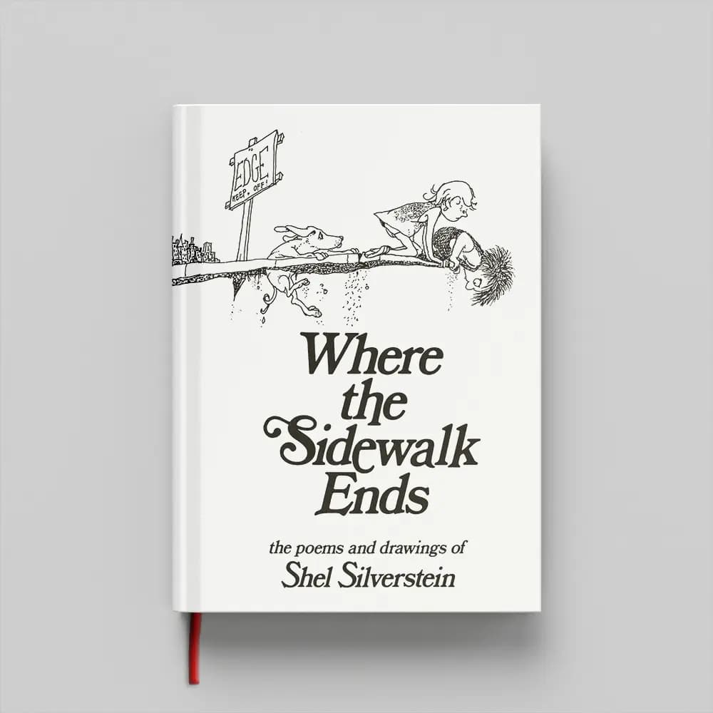 کتاب Where the Sidewalk Ends جلد سخت (HARDCOVER)