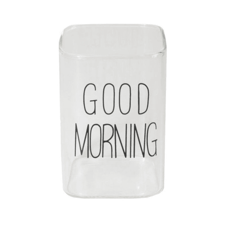 لیوان مربع good morning کوچک — تصویر ۲