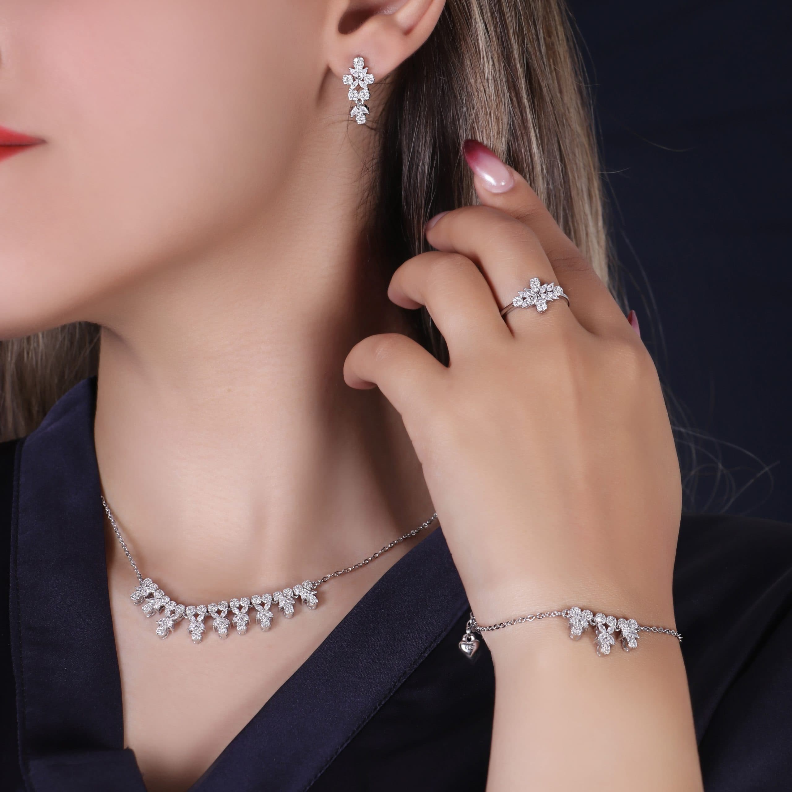 سرویس نقره شکوفه
