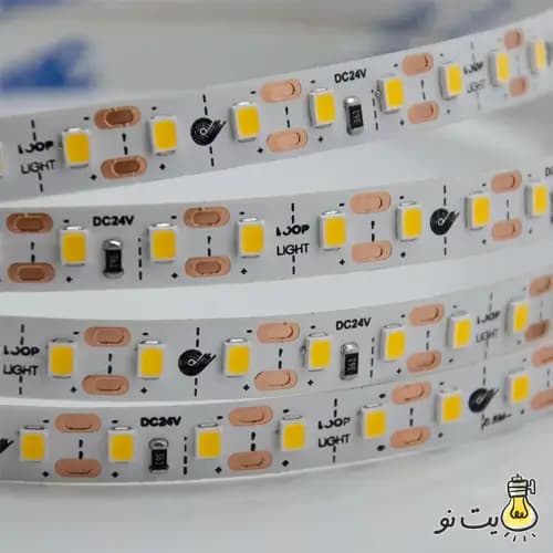 ریسه نواری 24 ولت 2835 لوپ لایت تراکم 120 لامپ — تصویر ۳