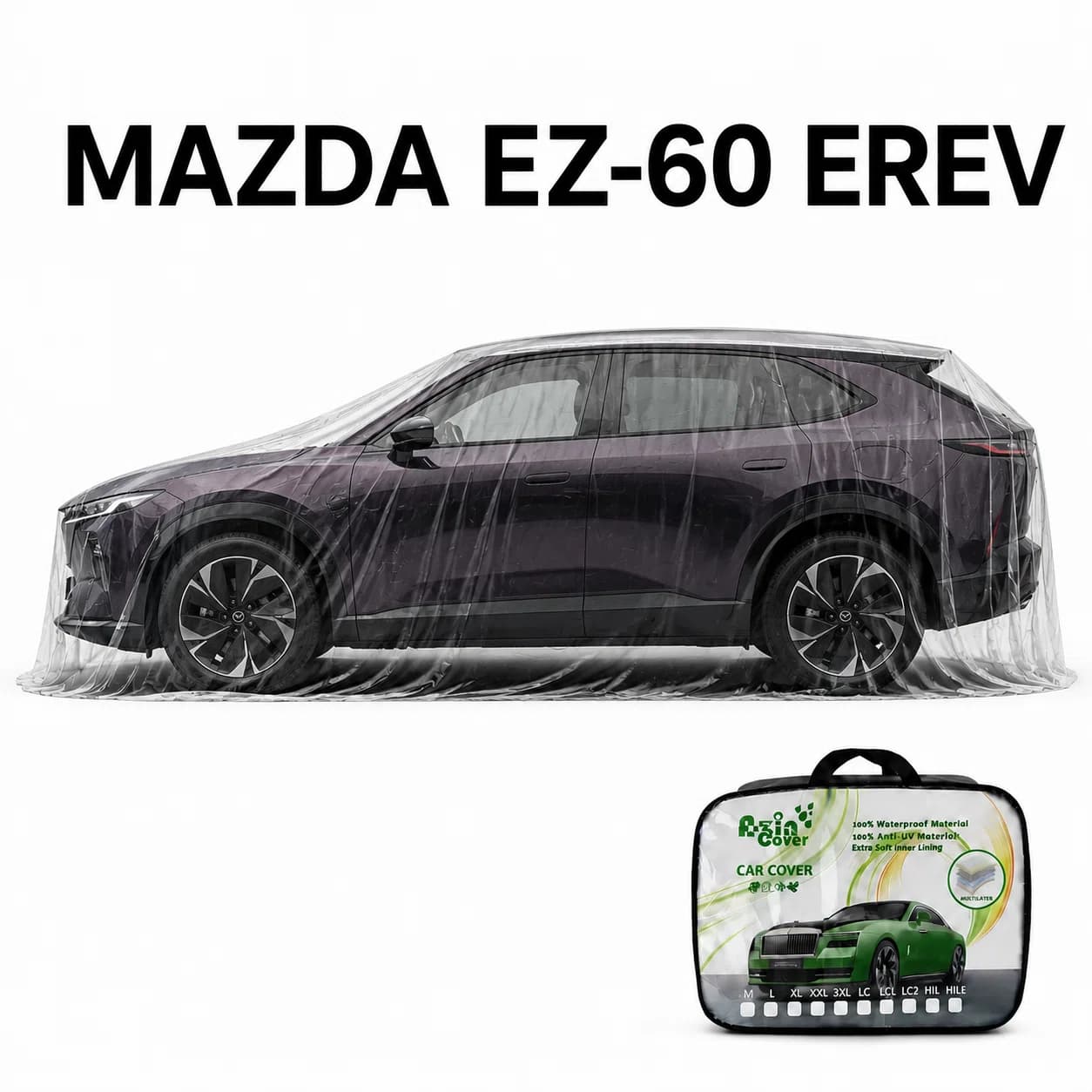 چادر 4 فصل چند لایه مزدا EZ-60 EREV آذین روکش