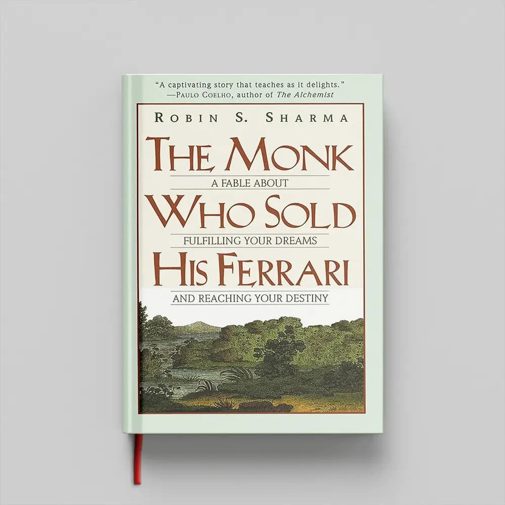 کتاب The Monk who sold his Ferrari جلد سخت (HARDCOVER)