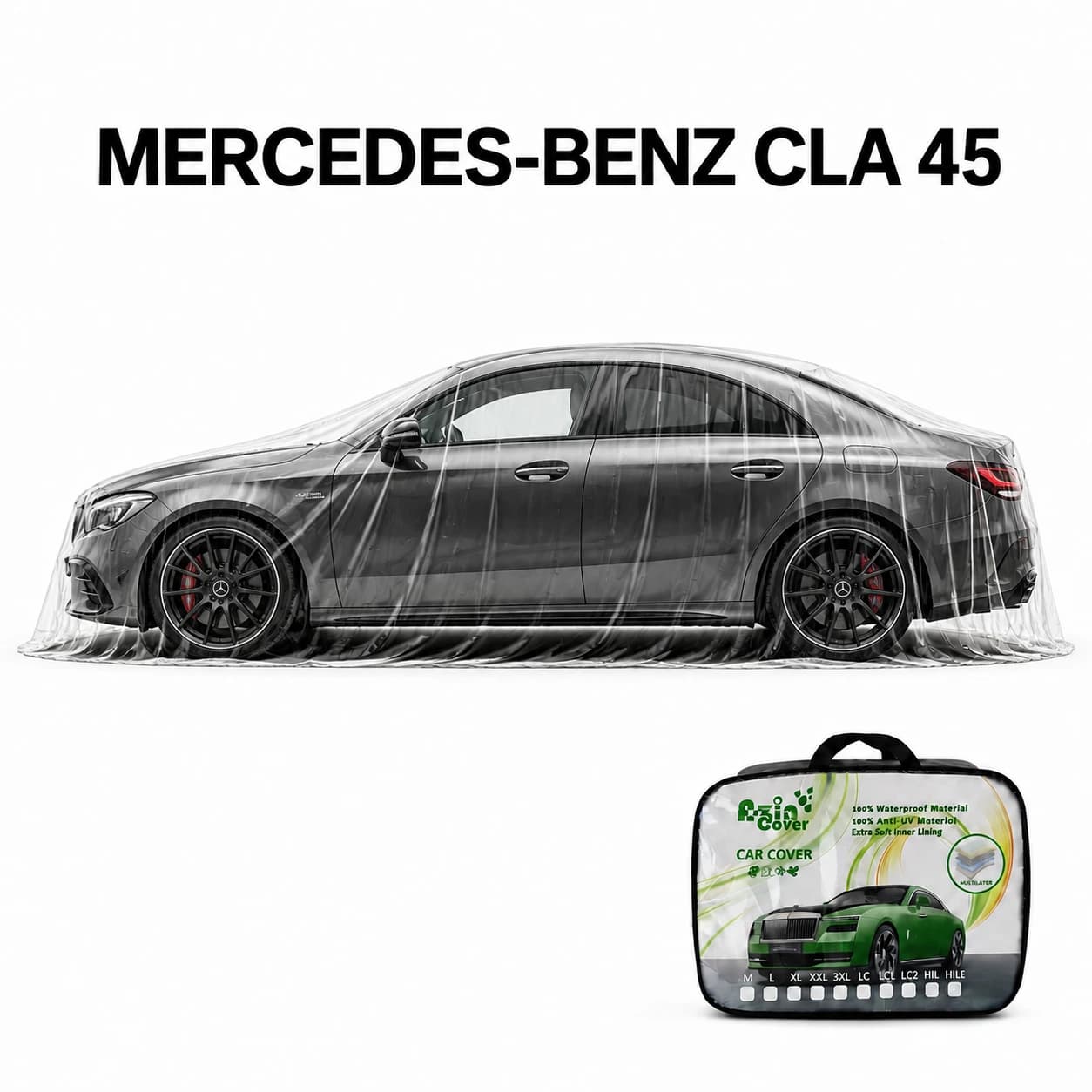 چادر 4 فصل چند لایه مرسدس بنز CLA 45 آذین روکش