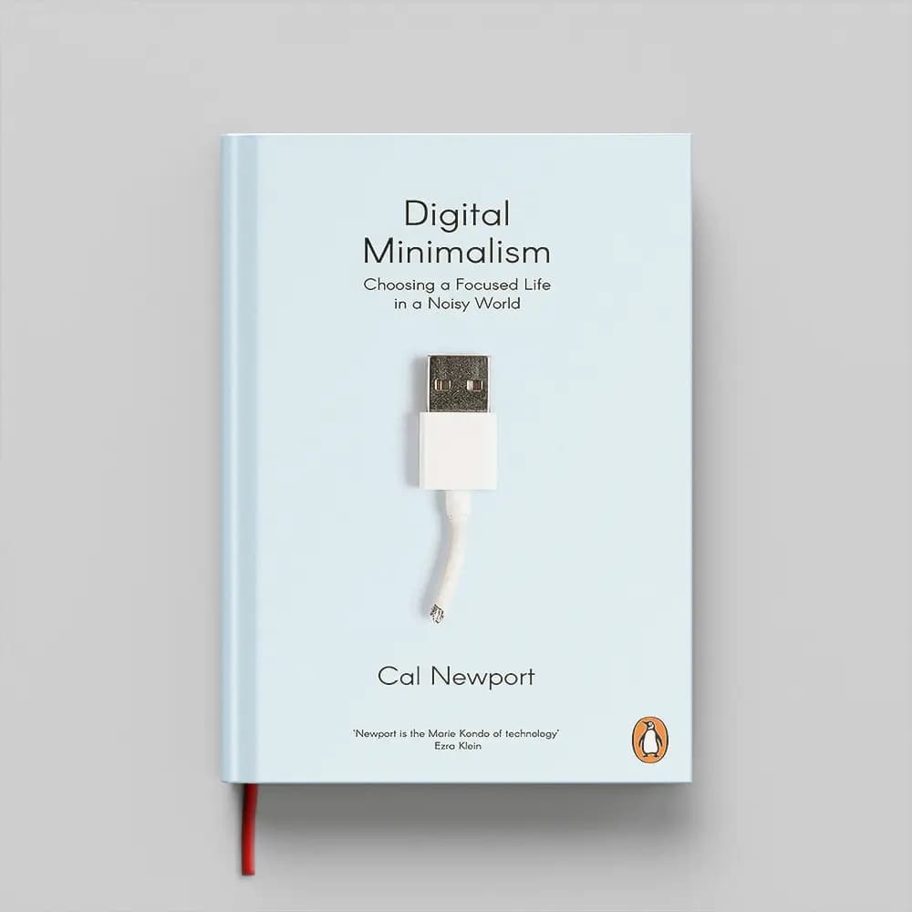 کتاب Digital Minimalism جلد سخت (HARDCOVER)