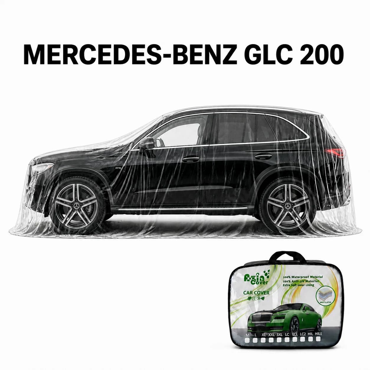 چادر 4 فصل چند لایه مرسدس بنز GLC 200 آذین روکش