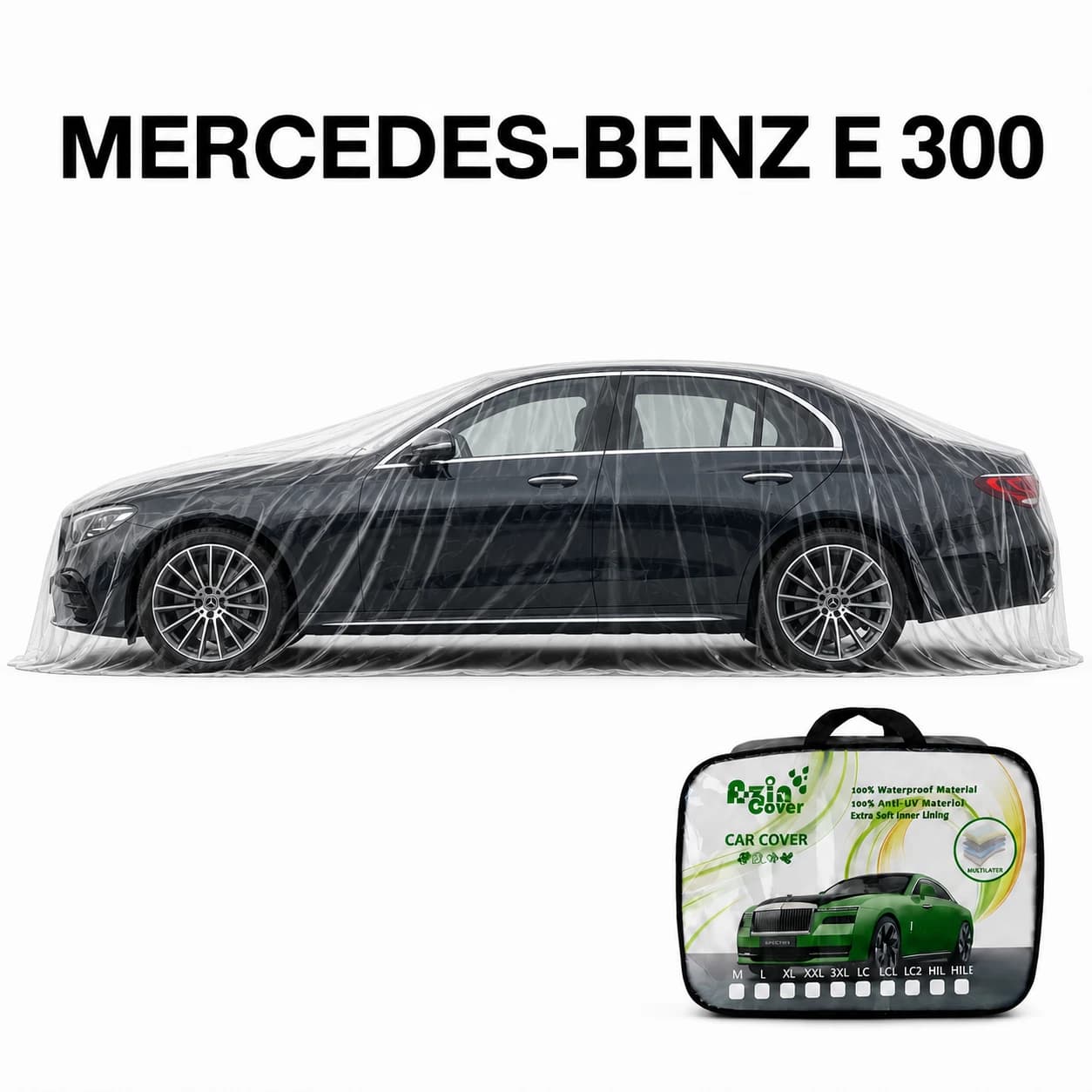 چادر 4 فصل چند لایه مرسدس بنز E300 جدید آذین روکش