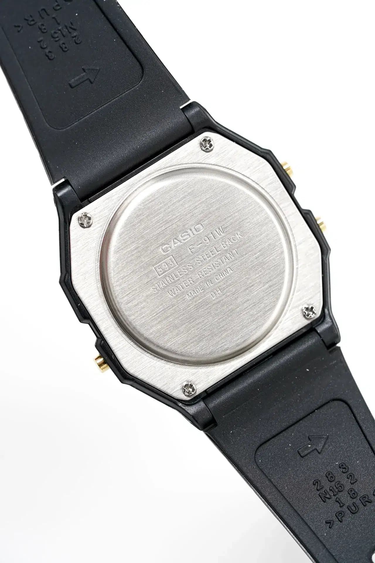 ساعت اسپرت کاسیو CASIO مدل F-91WG-9QDF — تصویر ۵