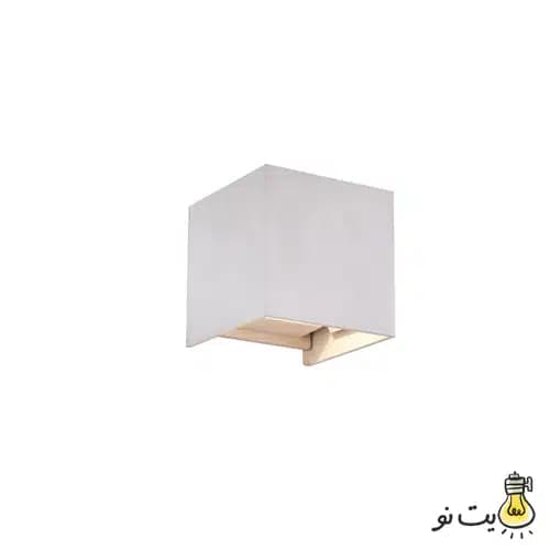 چراغ دکوراتیو دو طرفه مربع دمپردار — تصویر ۴