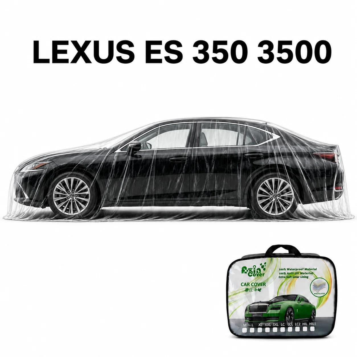 چادر 4 فصل چند لایه لکسوس ES 350 3500 آذین روکش