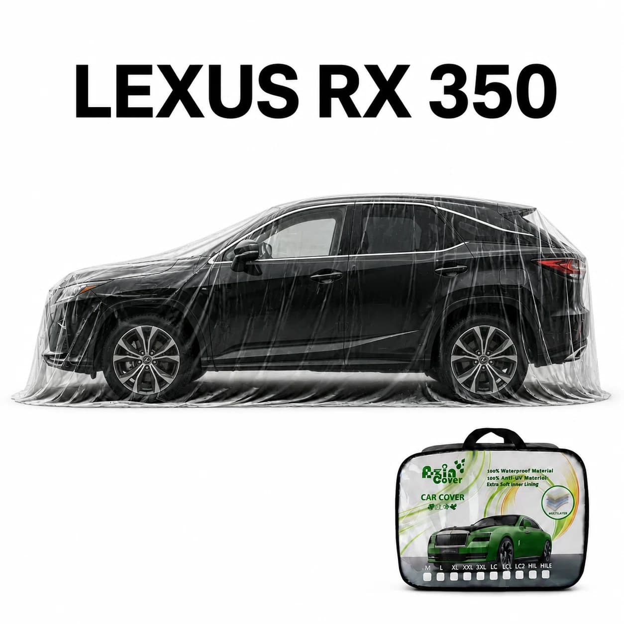 چادر 4 فصل چند لایه لکسوس RX 350 آذین روکش